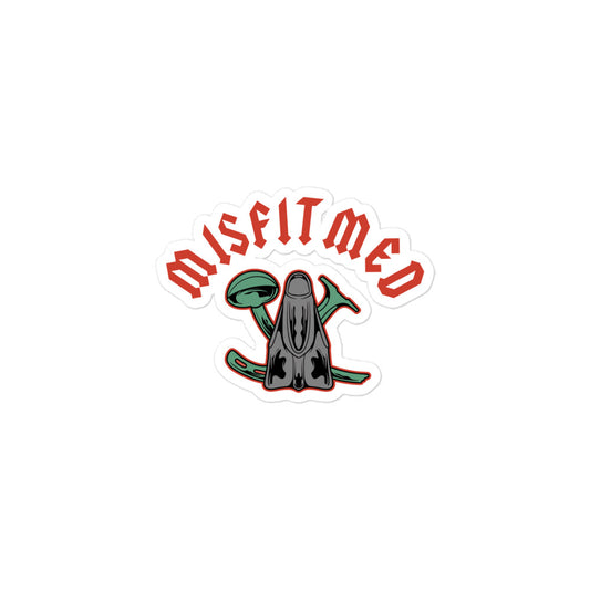 Misfit Med Shield Sticker