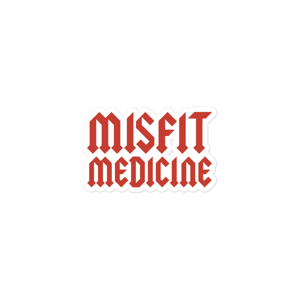 Misfit Medicine Sticker