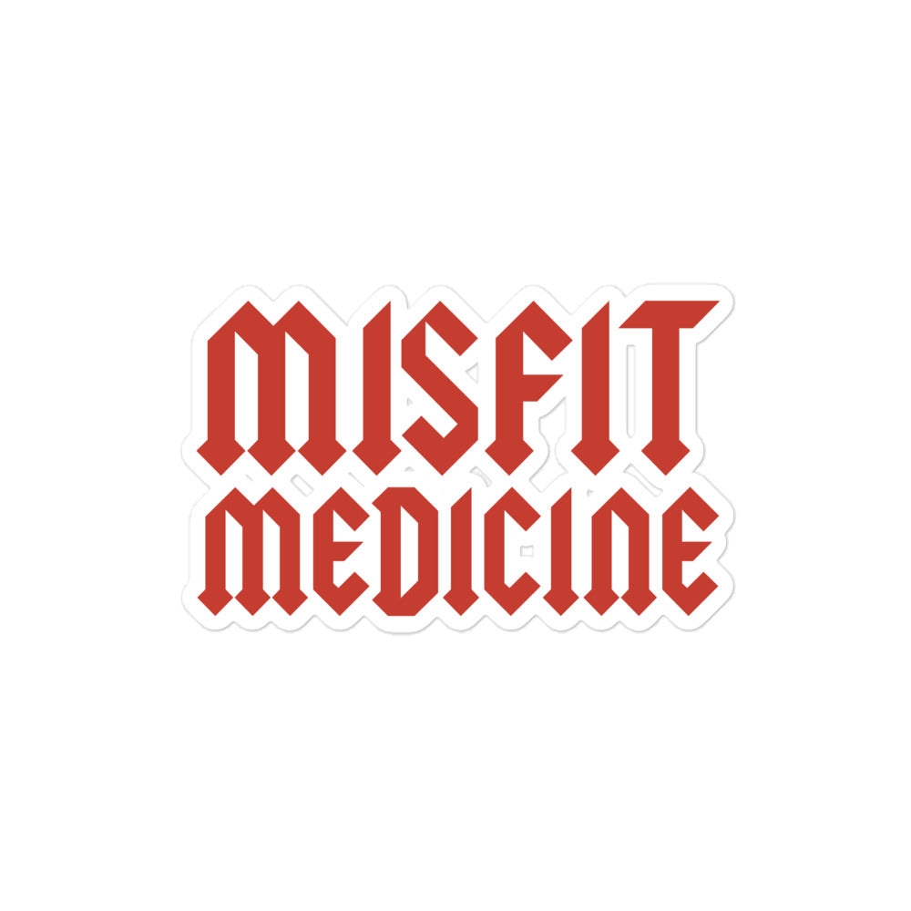 Misfit Medicine Sticker