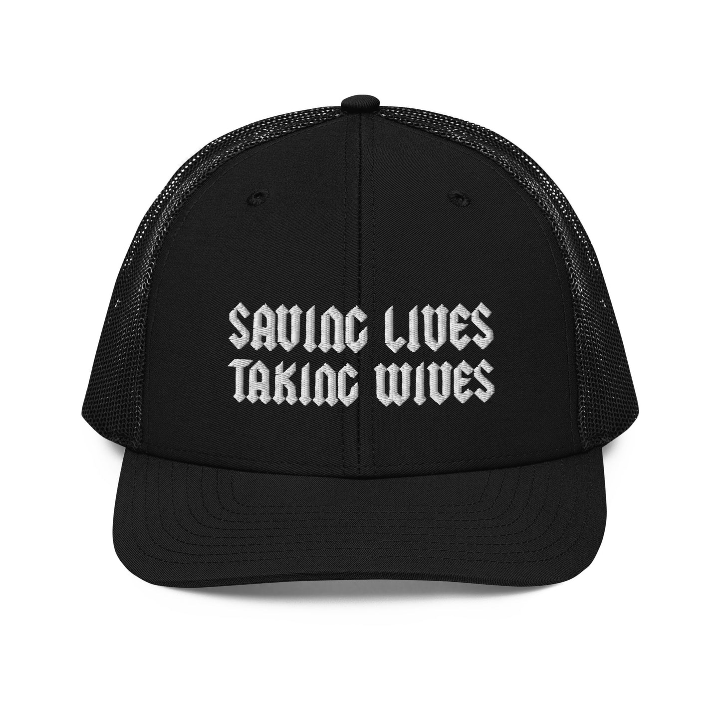 Saving Lives Taking Wives Snapback