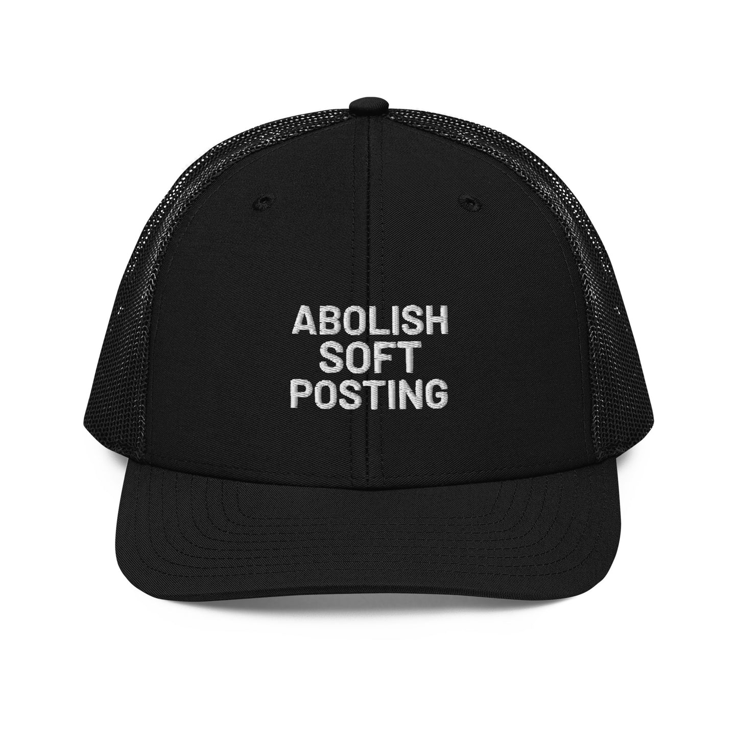 ABOLISH SOFT POSTING Snapback