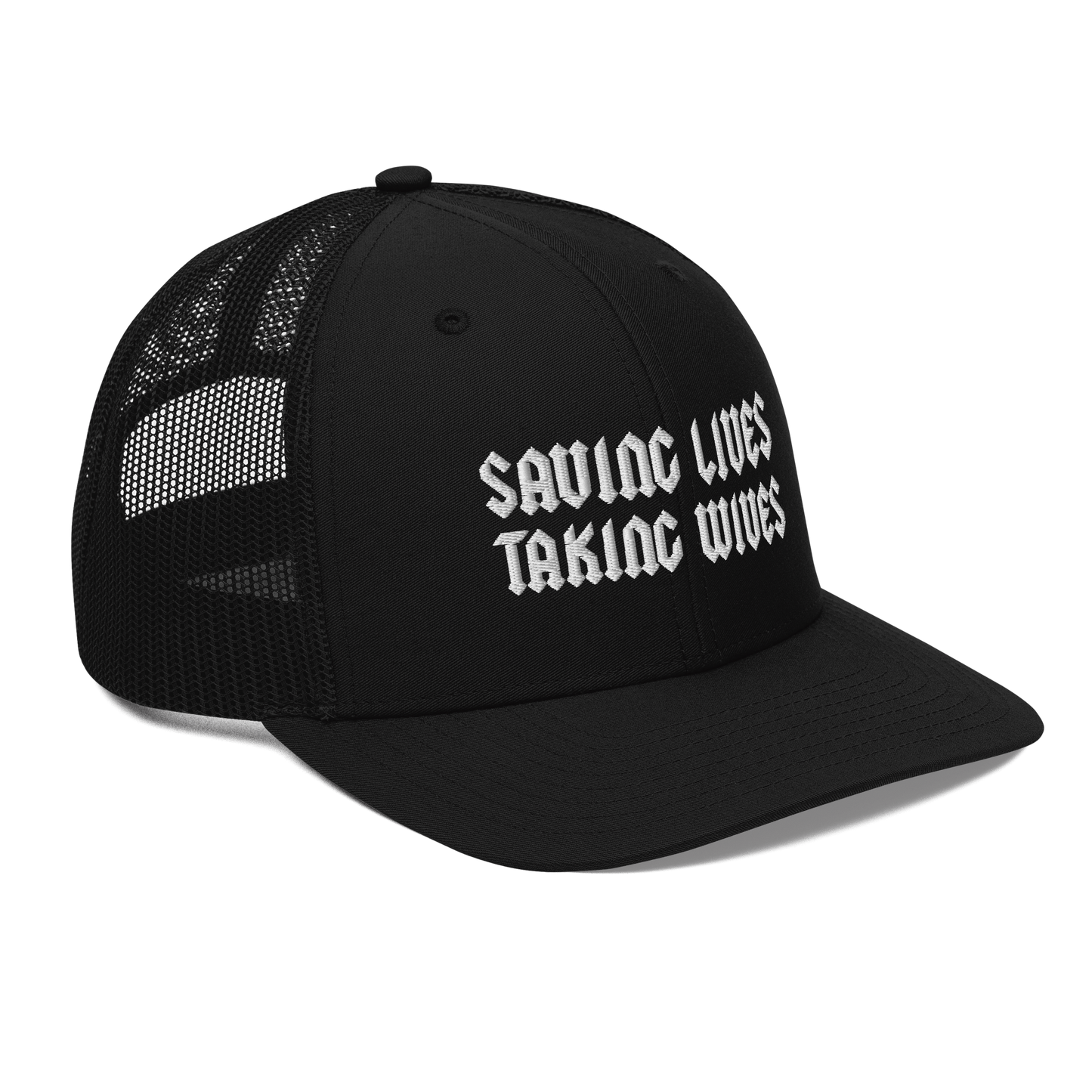 Saving Lives Taking Wives Snapback