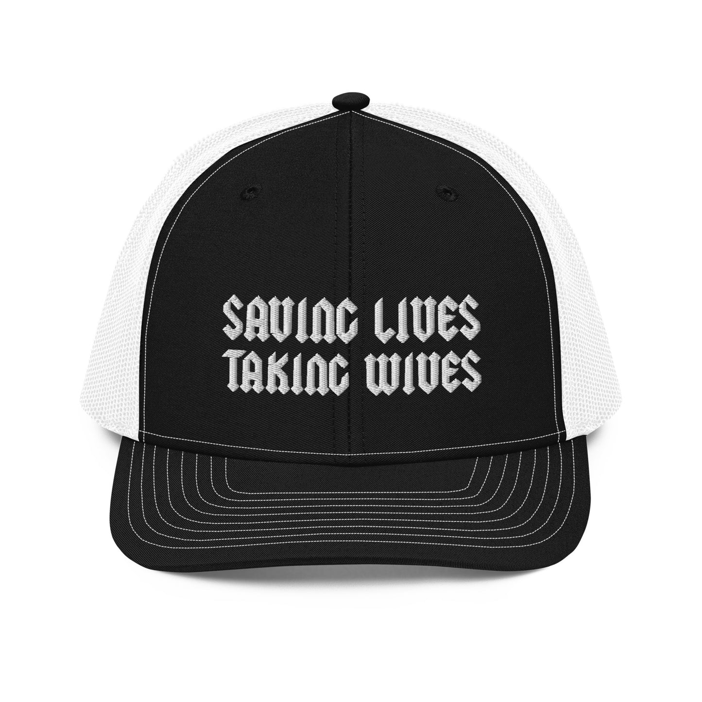 Saving Lives Taking Wives Snapback