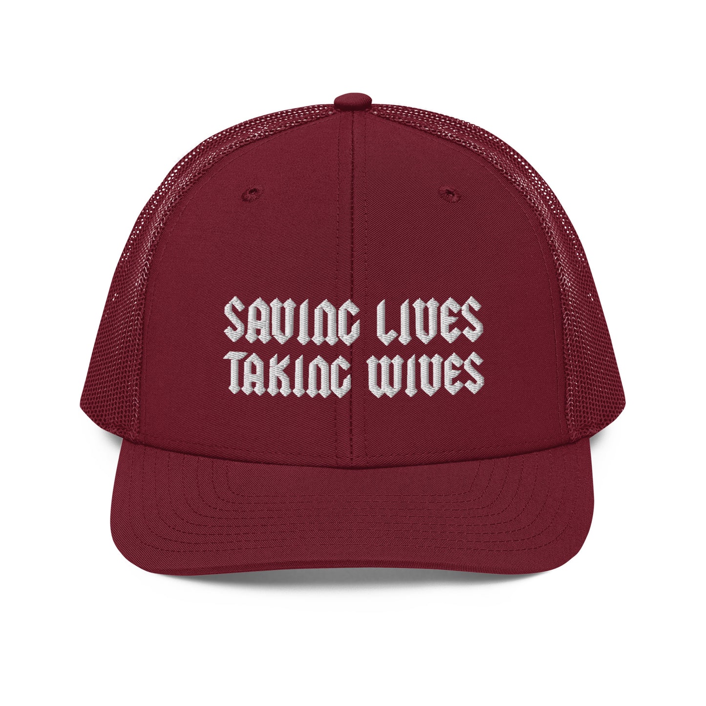 Saving Lives Taking Wives Snapback