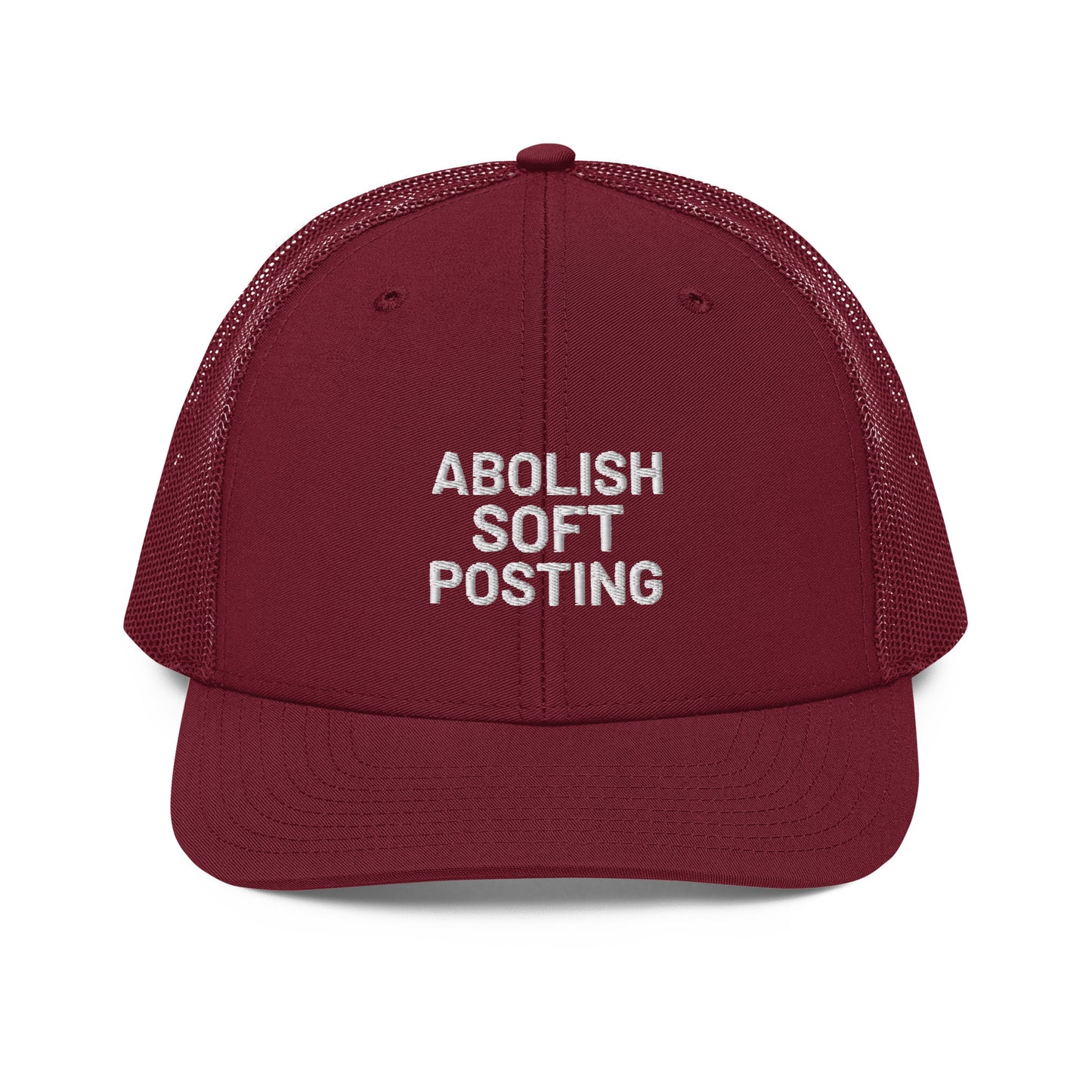 ABOLISH SOFT POSTING Snapback