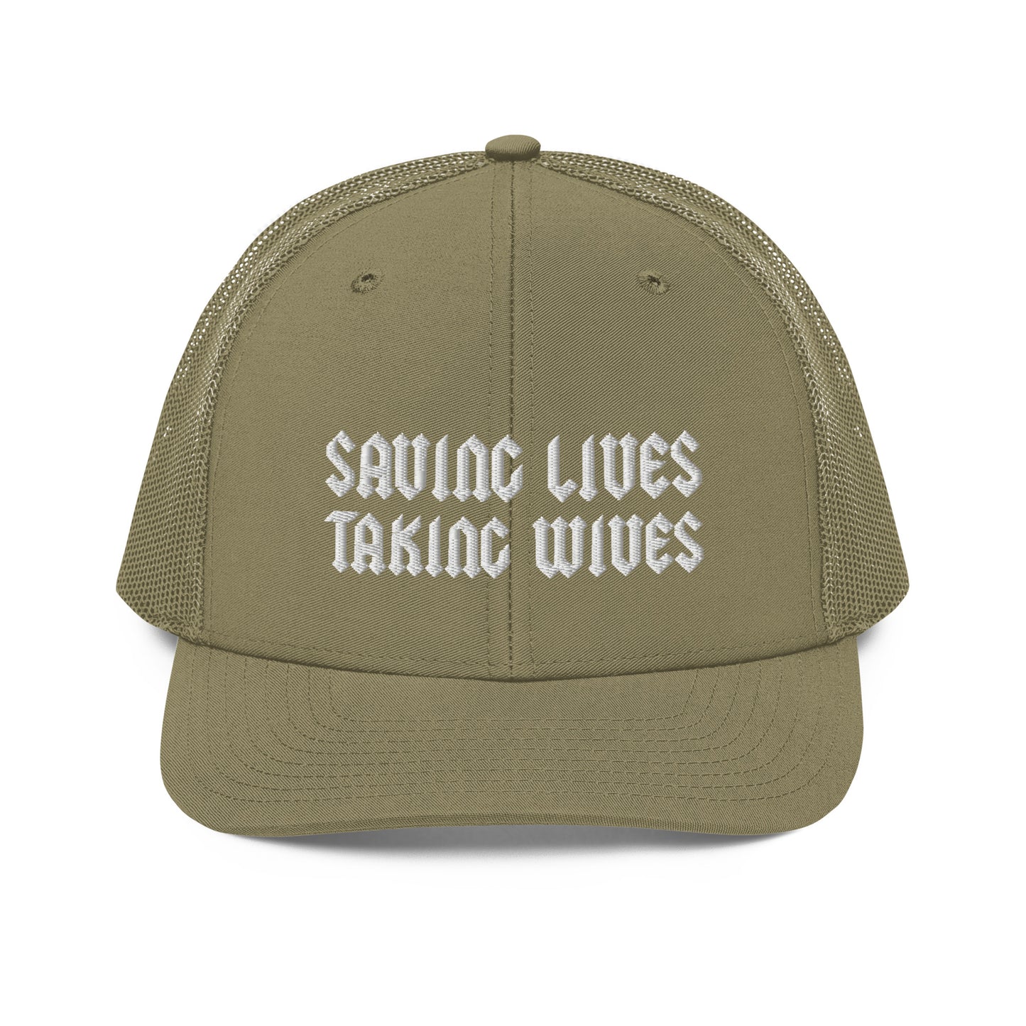 Saving Lives Taking Wives Snapback