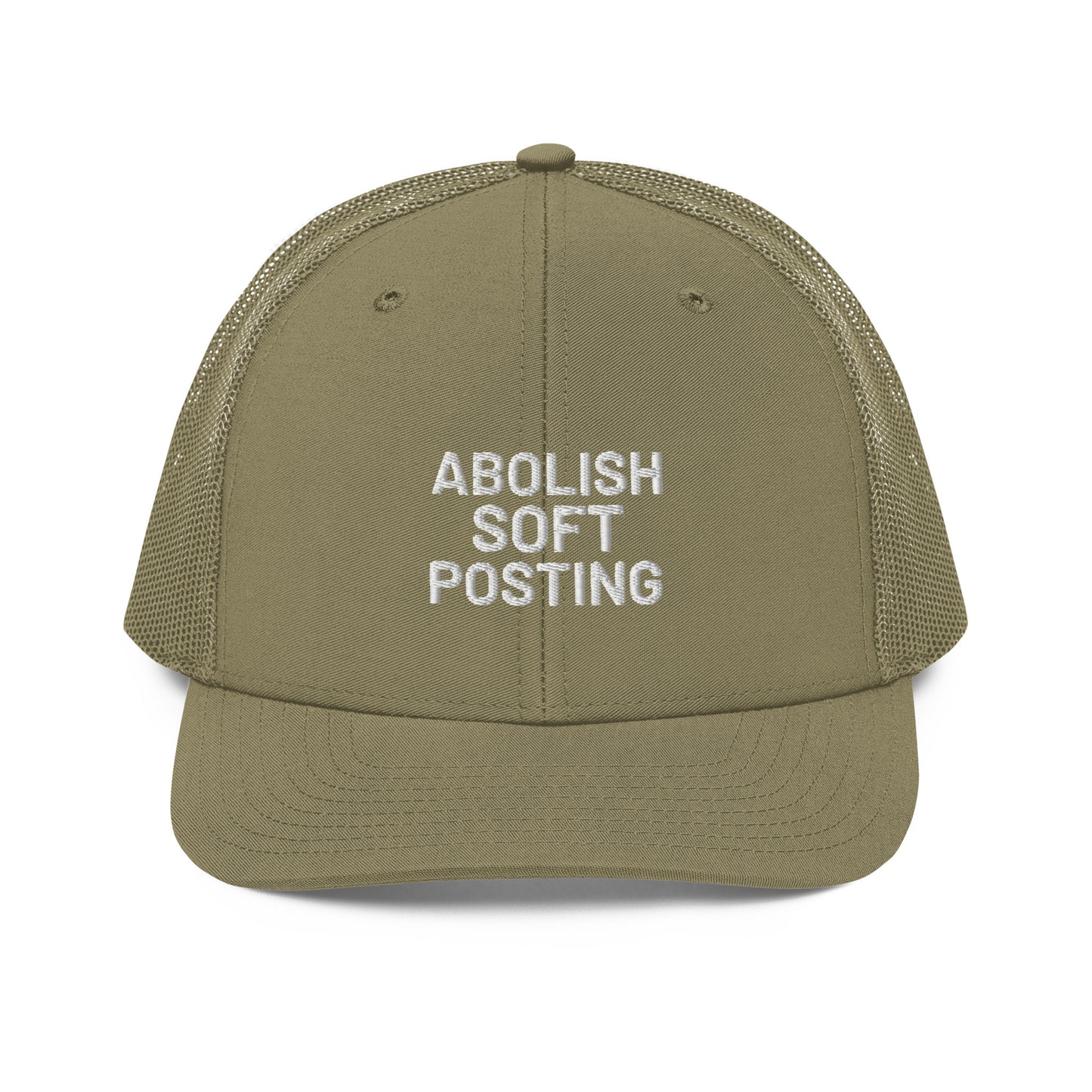 ABOLISH SOFT POSTING Snapback