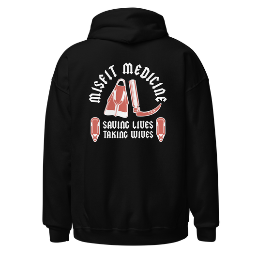 Saving Lives Taking Wives Hoodie